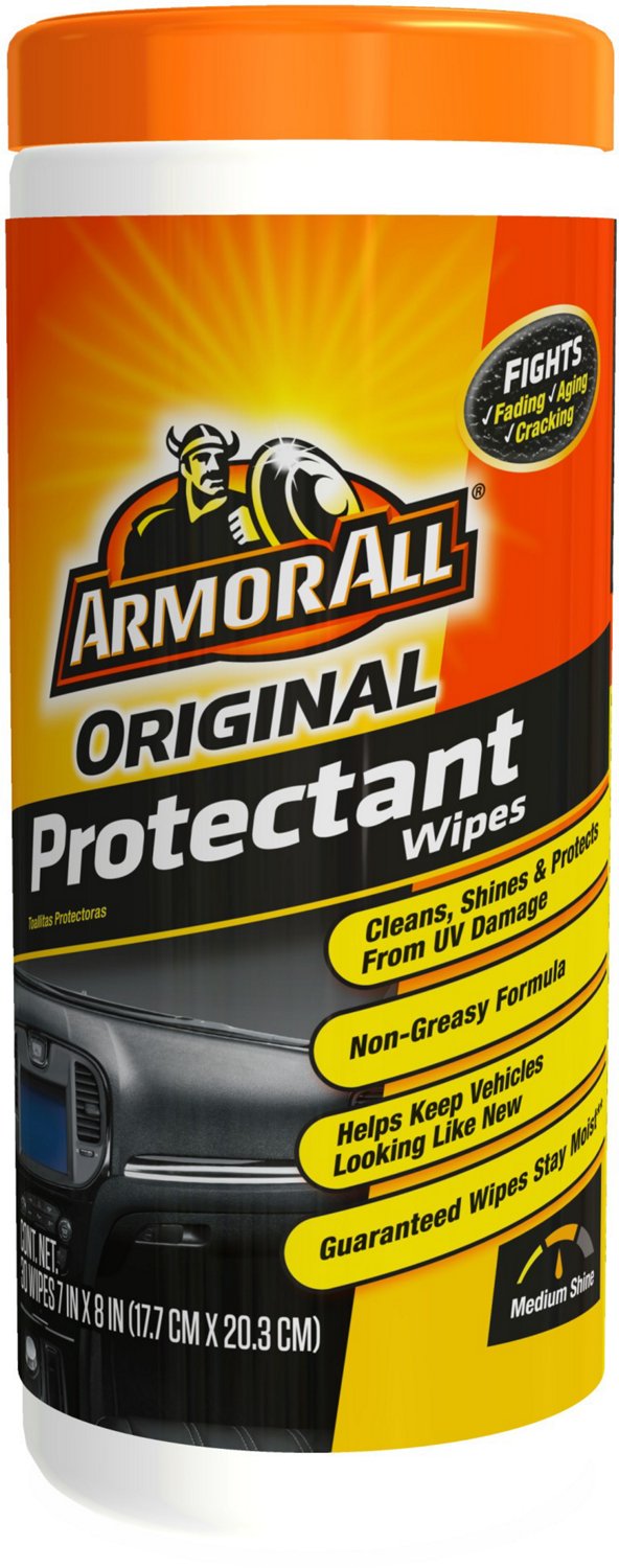 Armor All Protectant Gloss Wipes 30 Pk - E303296800 - Armor All