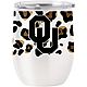 Logo University of Oklahoma 16 oz Neutral Leopard Stainless Curved Tumbler                                                       - view number 1 selected