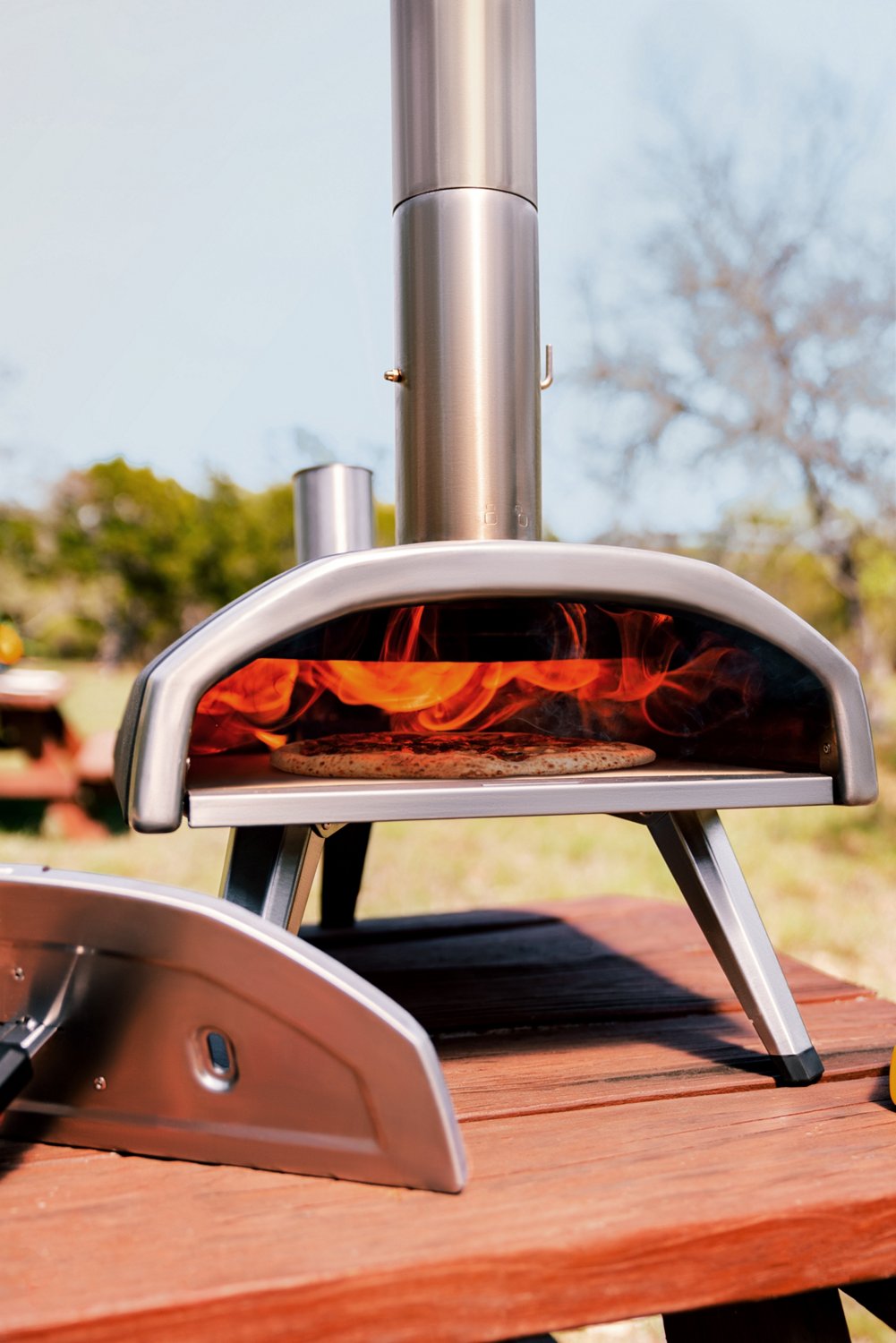 The ooni Fyra 12 Wood Fired Outdoor Pizza Oven is 22% off for Prime Day