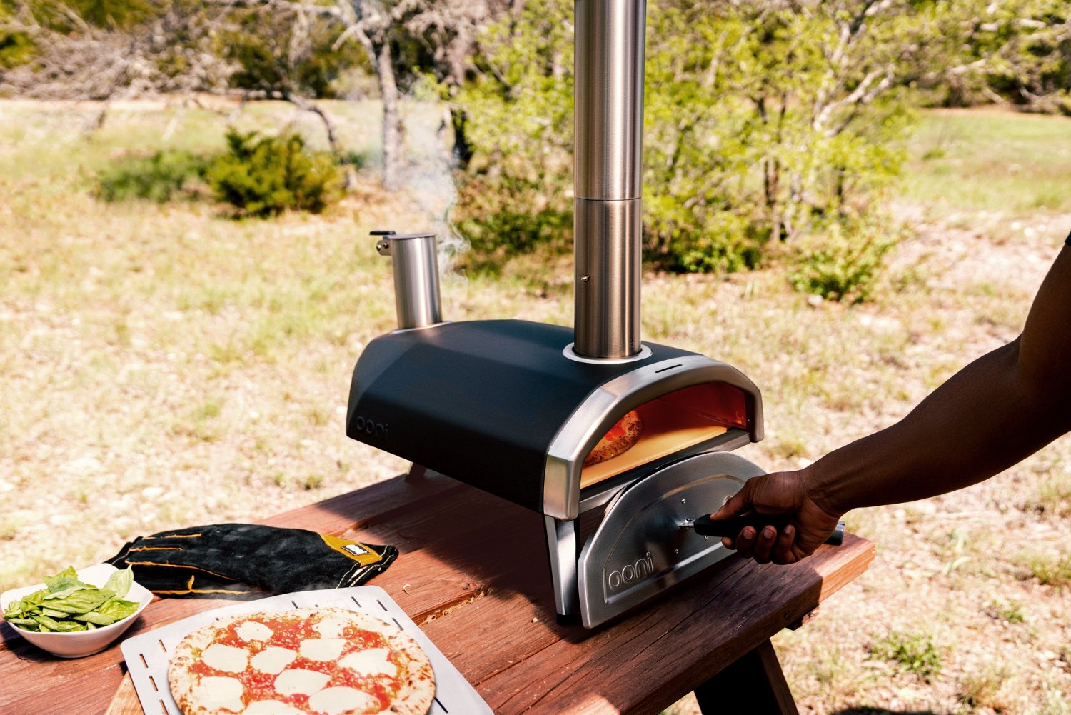 Ooni Fyra Wood Pellet Outdoor Pizza Oven + Reviews, Crate & Barrel