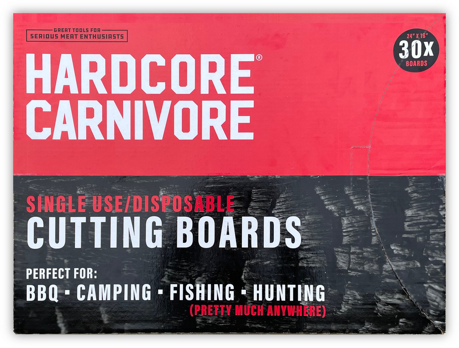 Hardcore Carnivore Cutting Boards 30-Pack                                                                                        - view number 1 selected