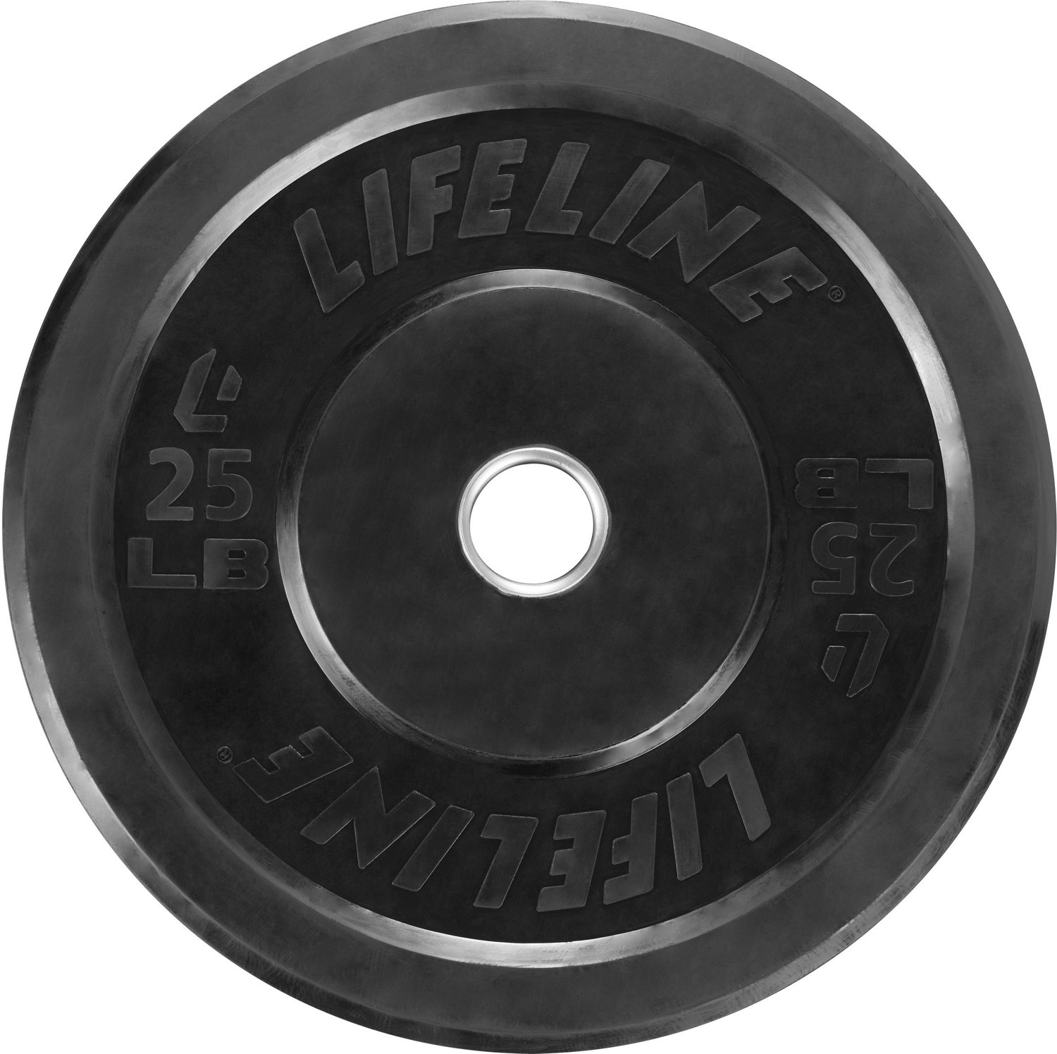 Lifeline Olympic Rubber Bumper Plate                                                                                             - view number 2