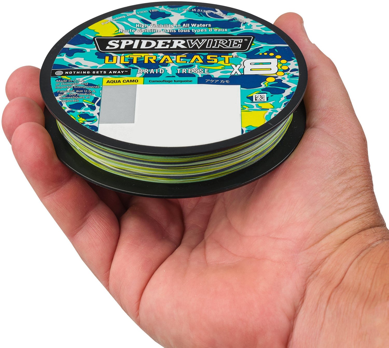 SpiderWire Ultracast Fluoro-Braid Fishing Line 