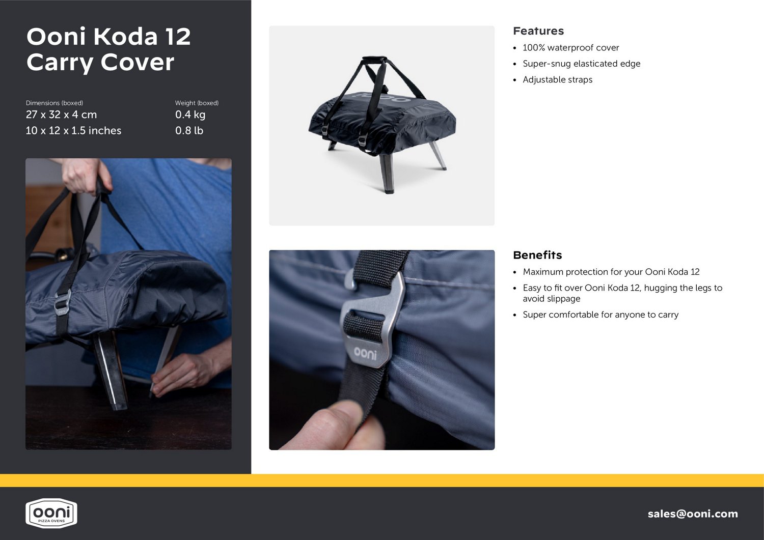 Ooni Koda 12 in Carry Cover                                                                                                      - view number 2