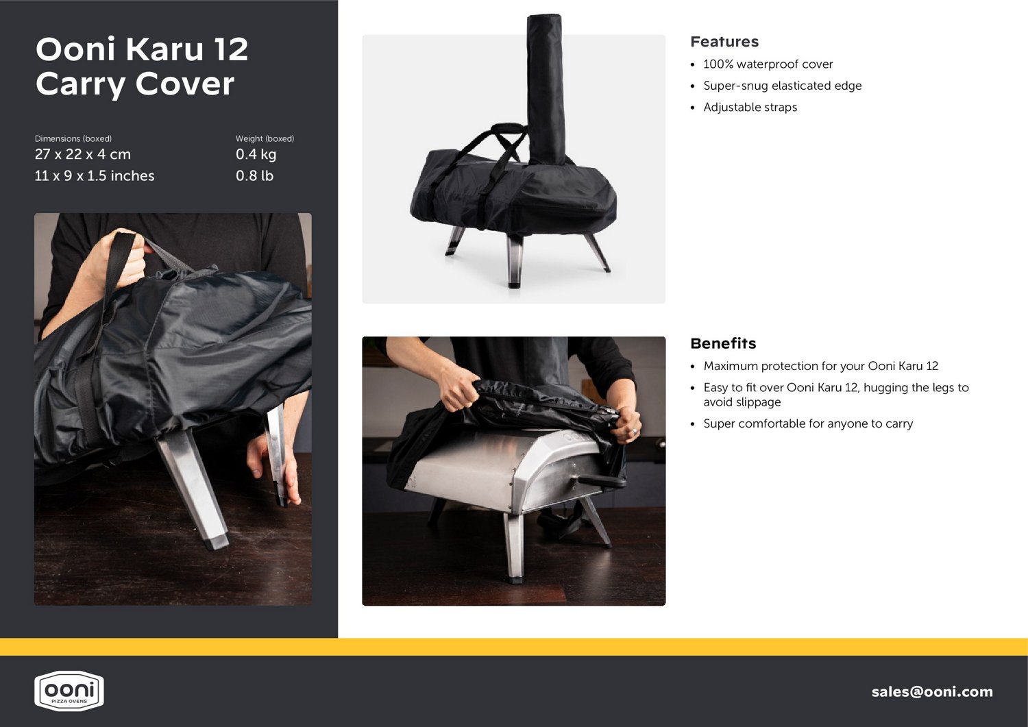 Ooni Karu 12 in Carry Cover                                                                                                      - view number 2