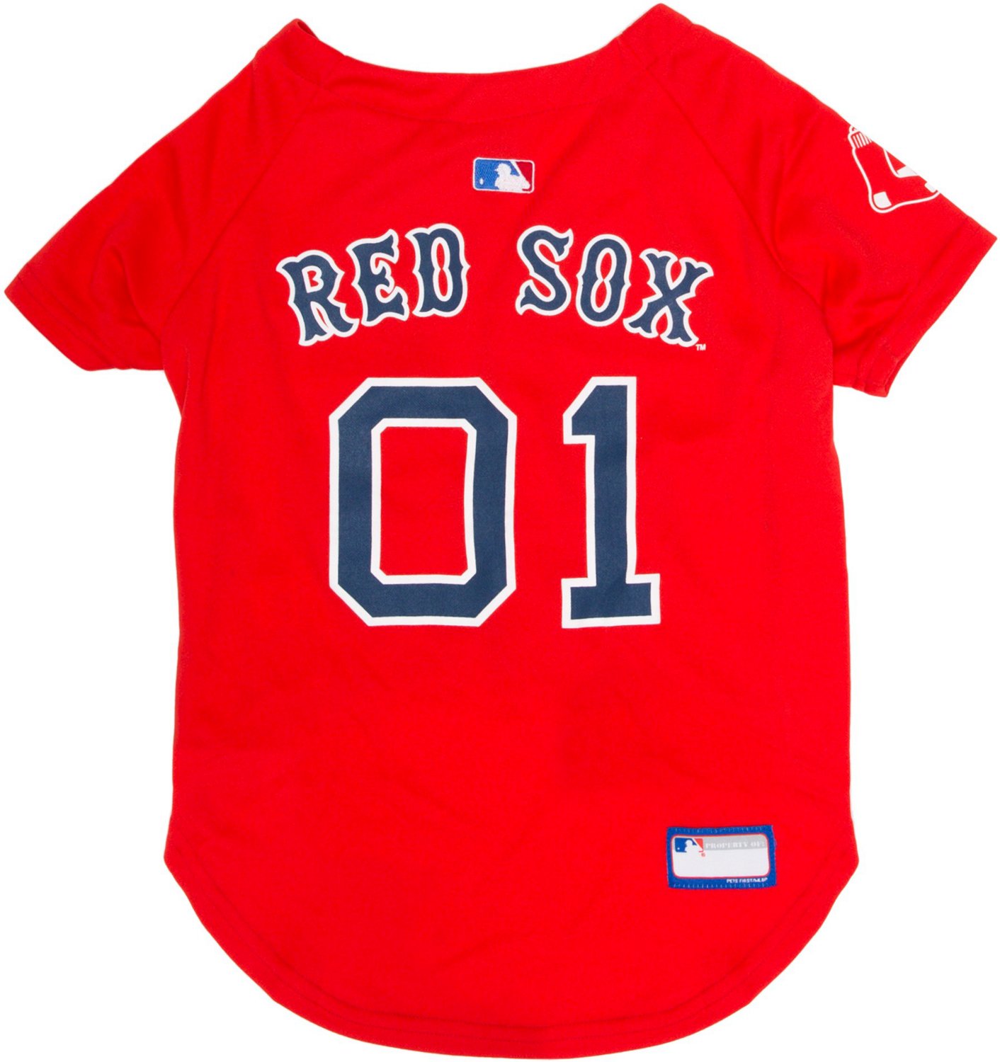 Pets First Boston Red Sox Mesh Dog Jersey