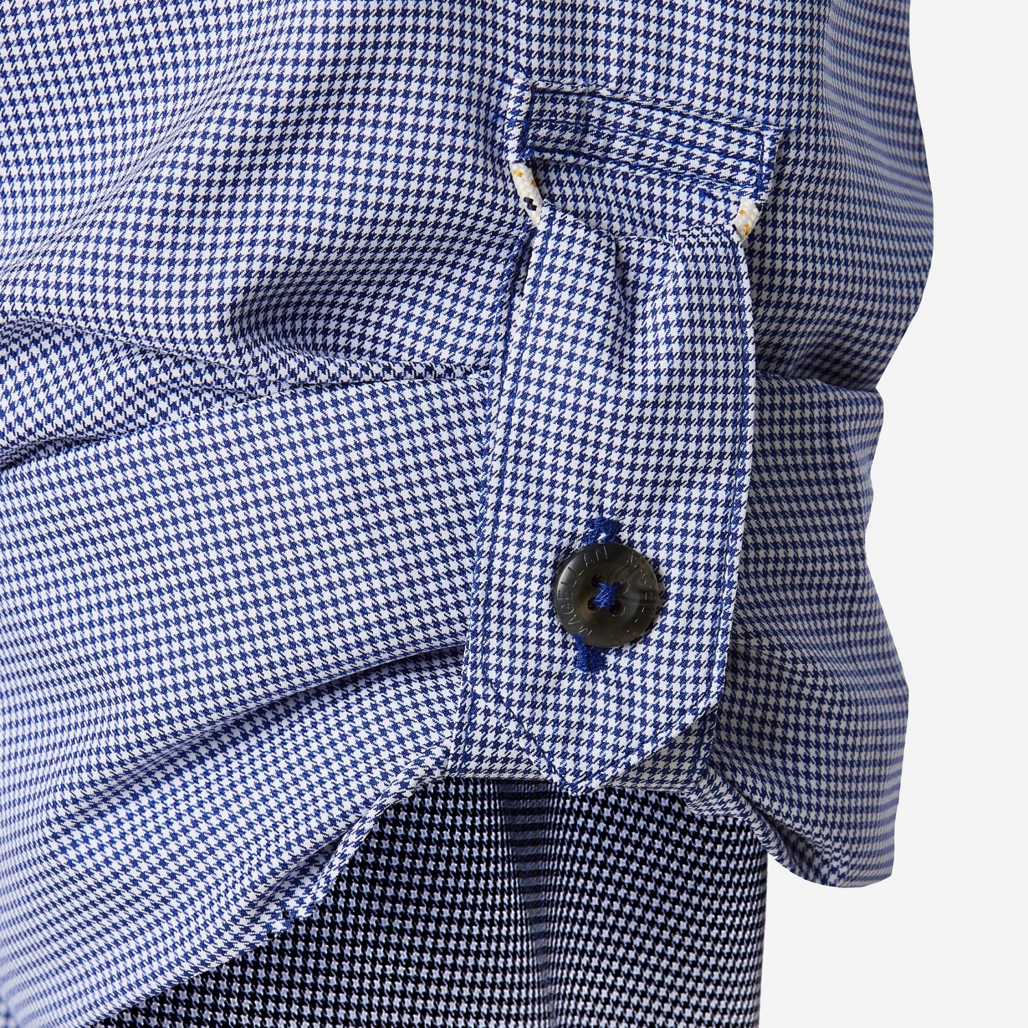 Magellan Outdoors Men's Aransas Pass Mini Check Long Sleeve Fishing Shirt - view number 8