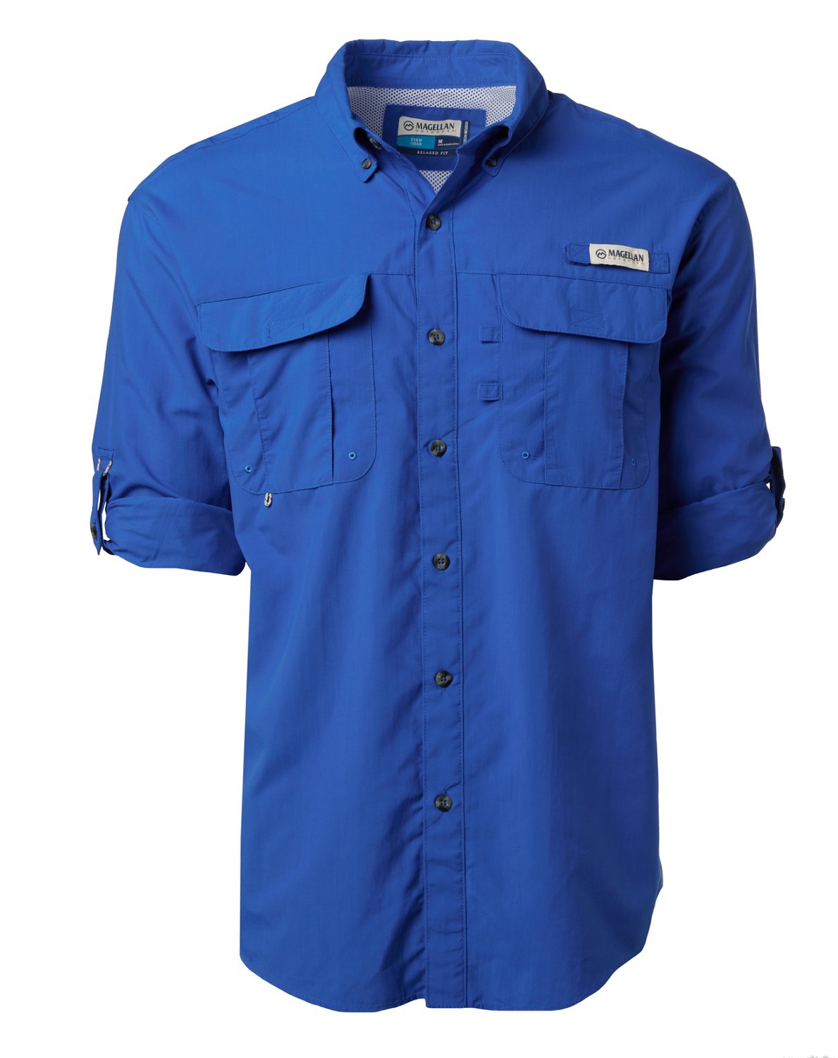 Magellan Outdoors Men's Laguna Madre Solid Long Sleeve Fishing Shirt - view number 6