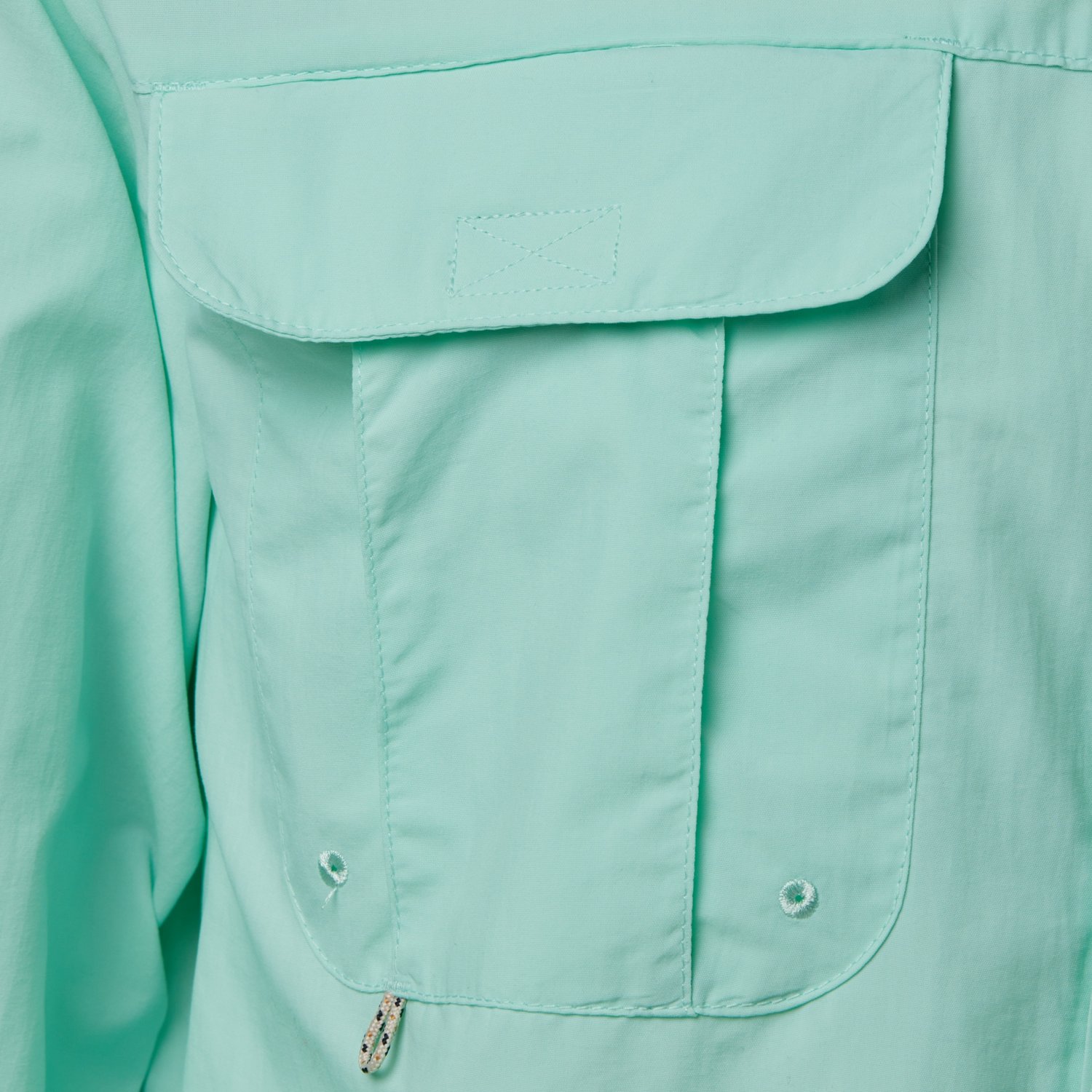 Magellan Outdoors Men's Laguna Madre Solid Long Sleeve Fishing Shirt - view number 4