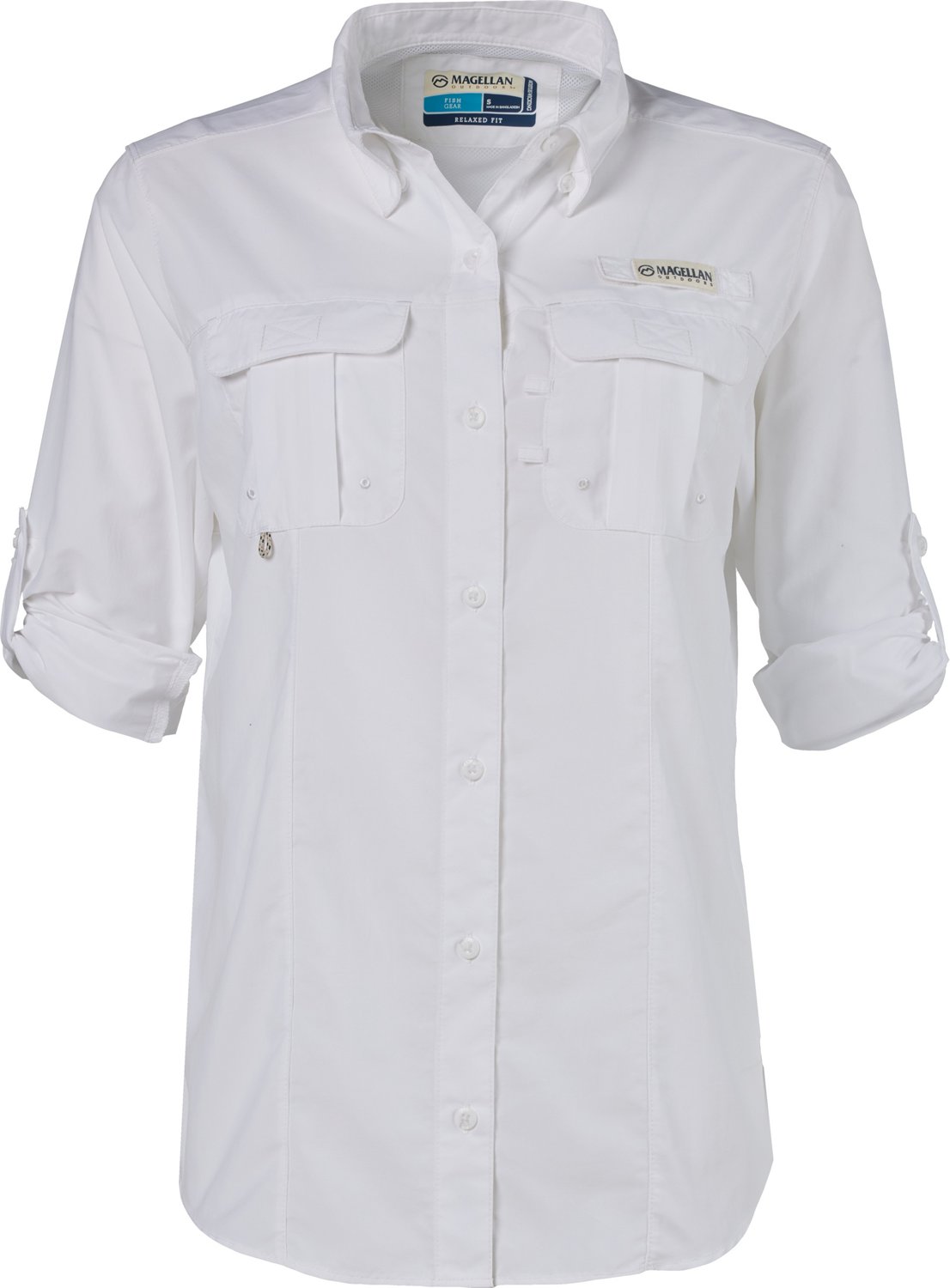 Magellan Outdoors Women's Laguna Madre Long Sleeve Shirt                                                                         - view number 4