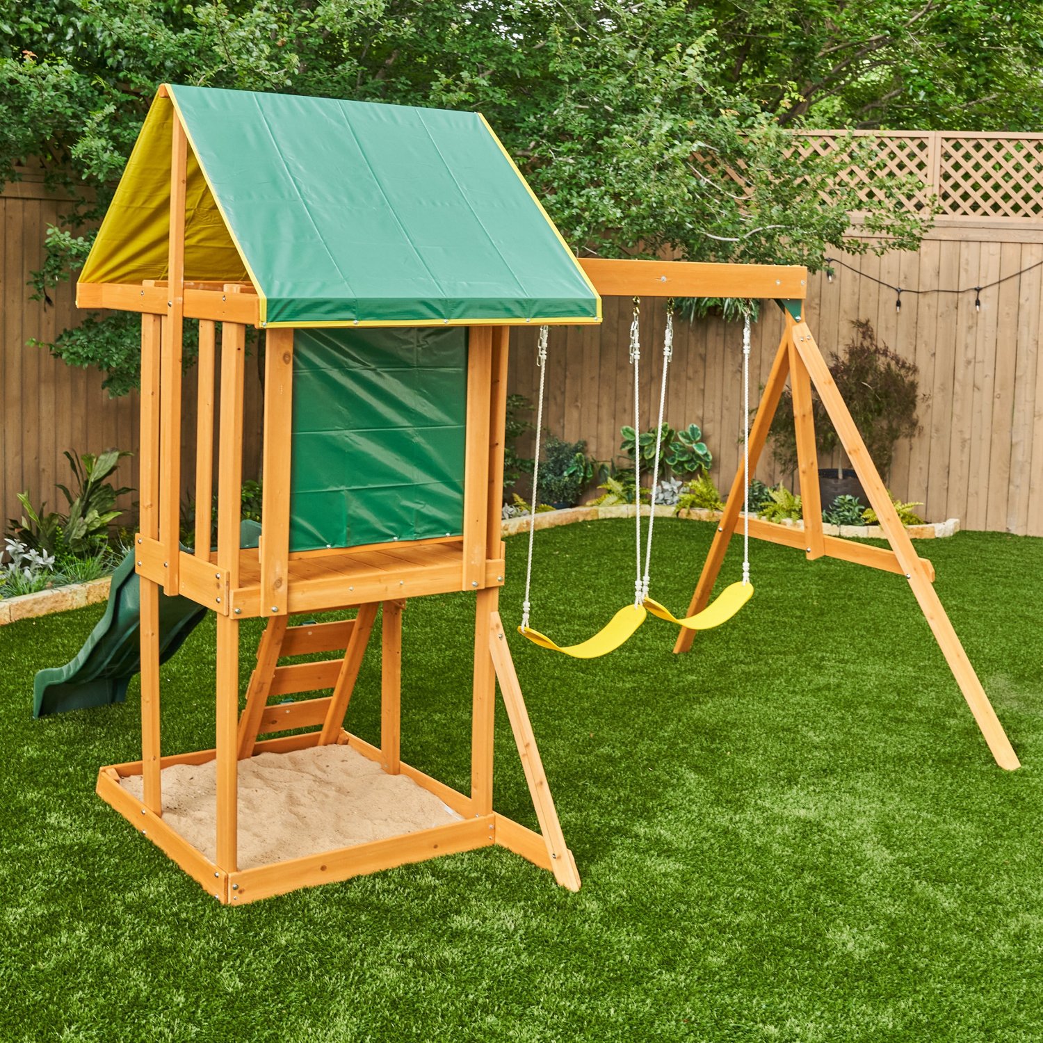 KidKraft Appleton Swing Set Academy