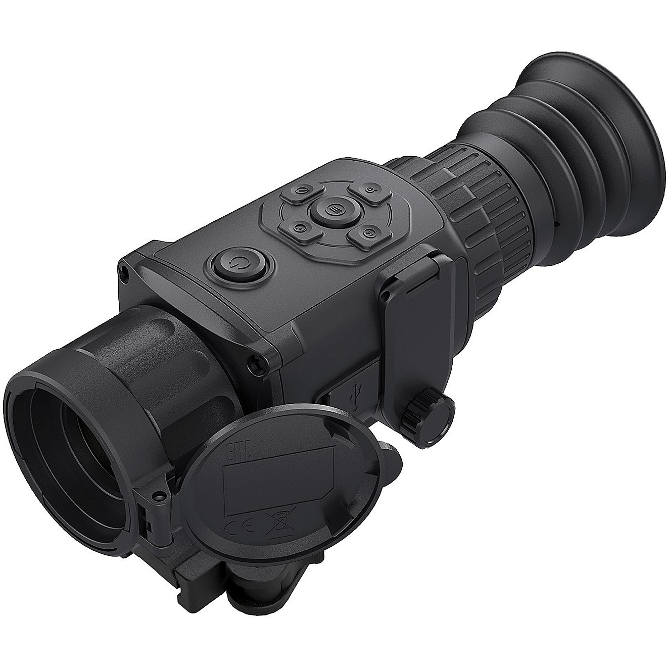 Black AGM Global Vision Thermal Scope Rattler TS19-256 Thermal Imaging Rifle Scope 256x192 50 Hz 19 mm Lens 