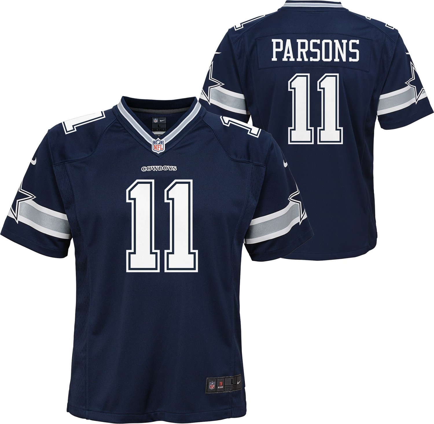 Nike Men's Dallas Cowboys Micah Parsons #11 White Game Jersey