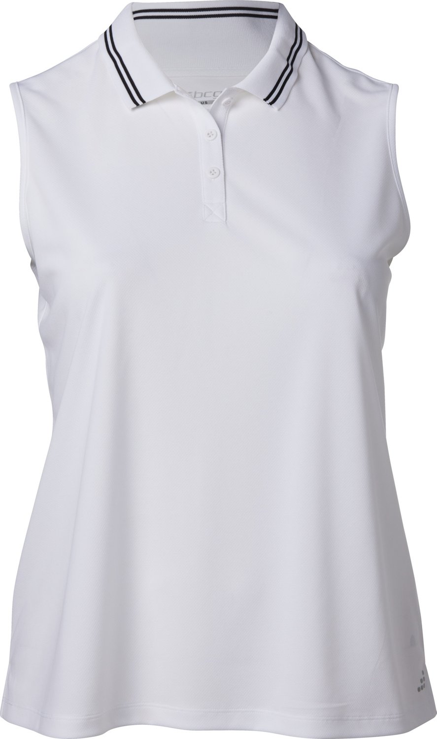 BCG Women's Plus Size Sleeveless Polo Shirt | Academy