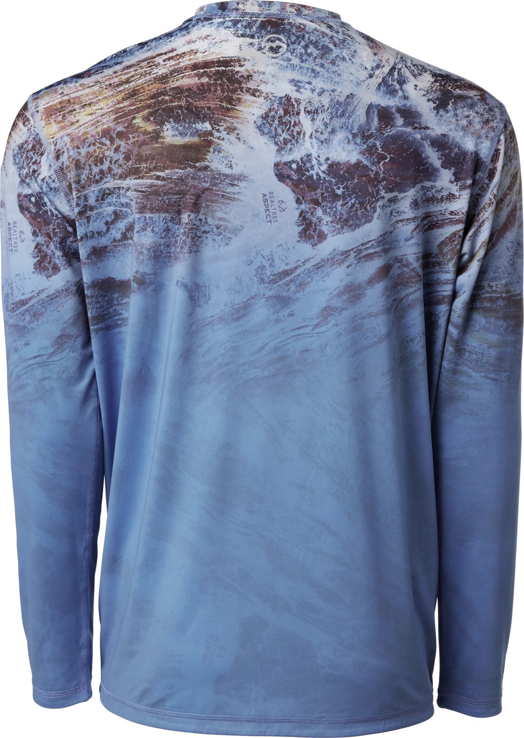 Magellan Outdoors Men's Realtree Aspect Ombre Reversible Long Sleeve T-shirt - view number 2