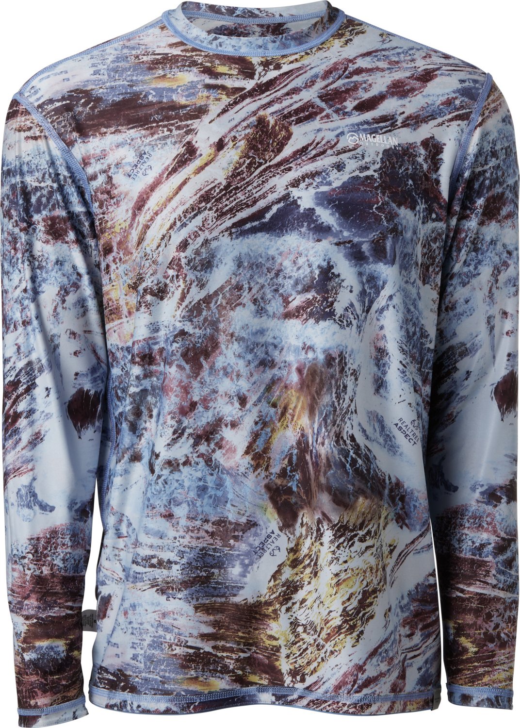 Magellan Outdoors Men's Realtree Aspect Ombre Reversible Long Sleeve T-shirt - view number 4