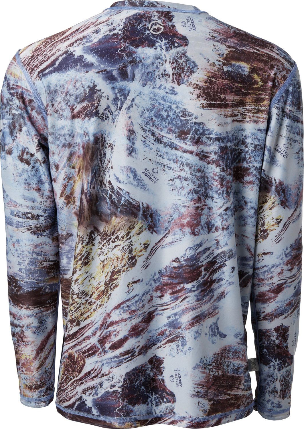 Magellan Outdoors Men's Realtree Aspect Ombre Reversible Long Sleeve T-shirt - view number 5