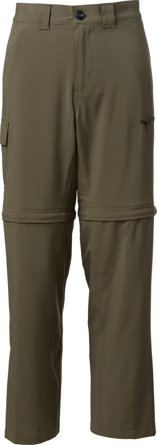 Magellan Outdoors Boy’s Youth Gray Summer Hybrid Waterproof Fishing Shorts  14