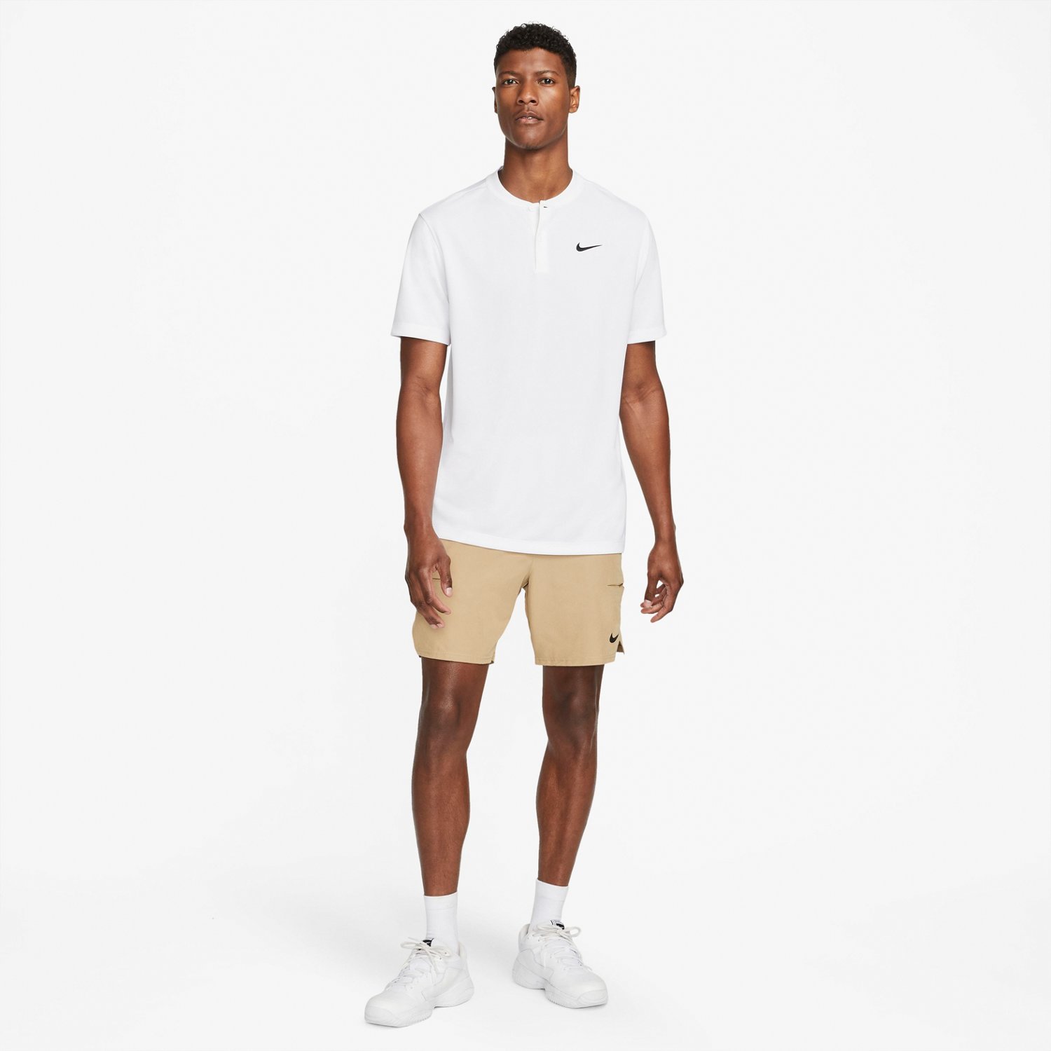 Nike Men's NikeCourt Dri-FIT Solid Blade Polo Shirt - view number 4