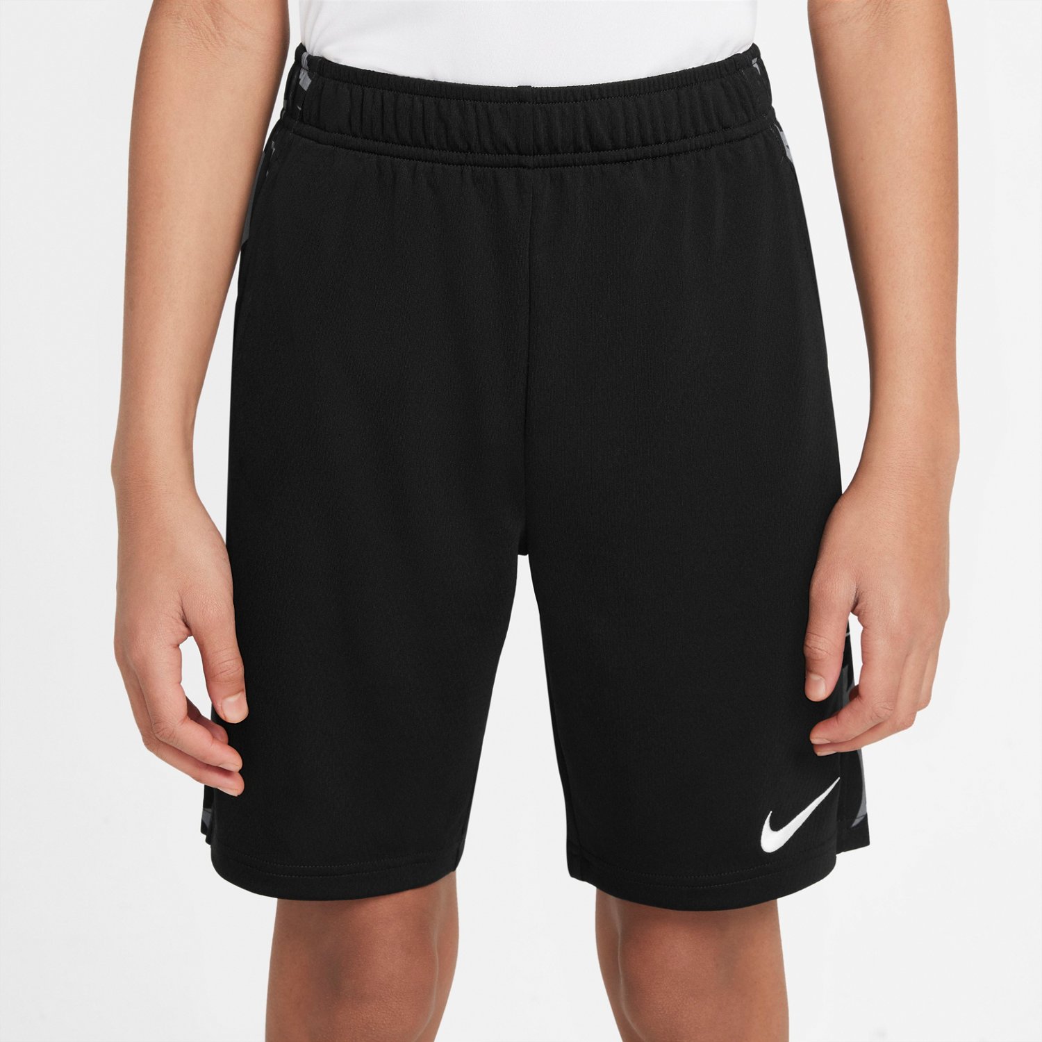 Nike Boys' DriFIT Collection AOP Shorts Academy
