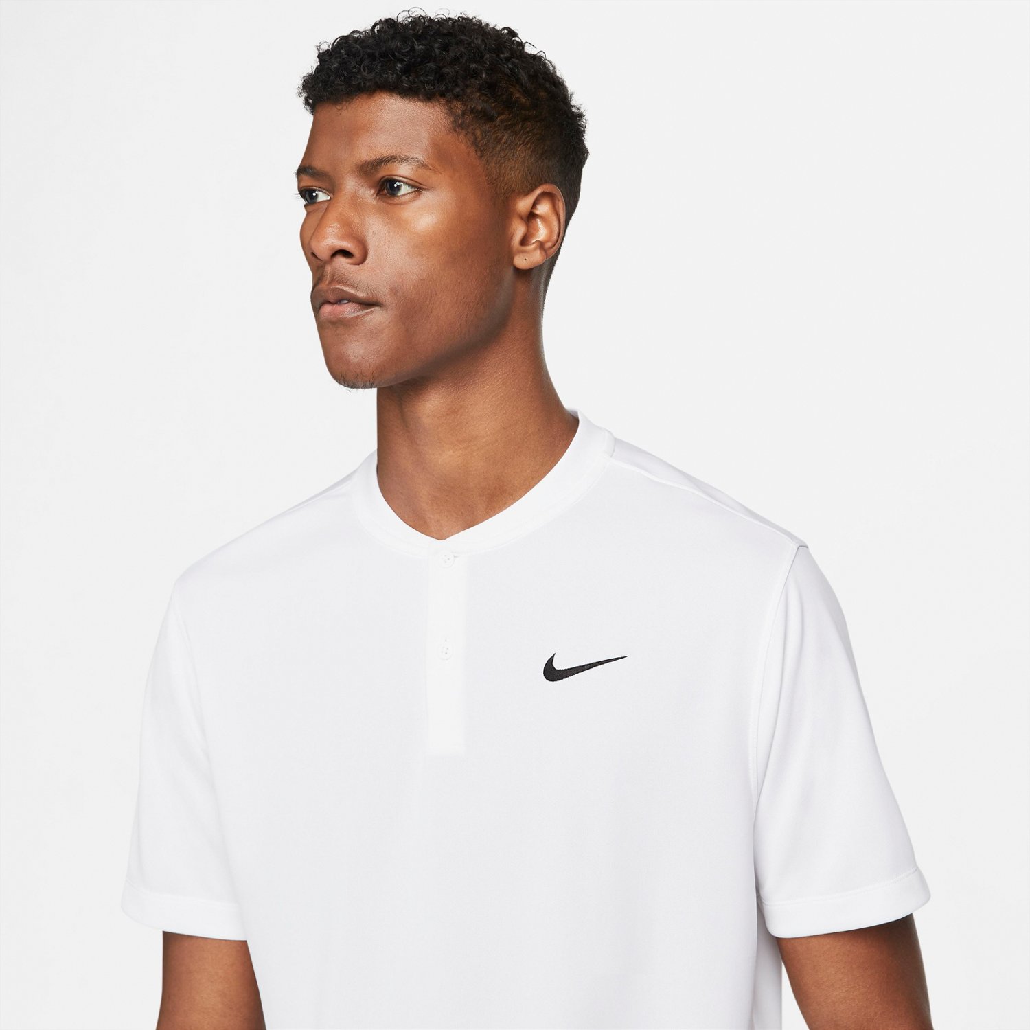 Nike Men's NikeCourt Dri-FIT Solid Blade Polo Shirt - view number 3