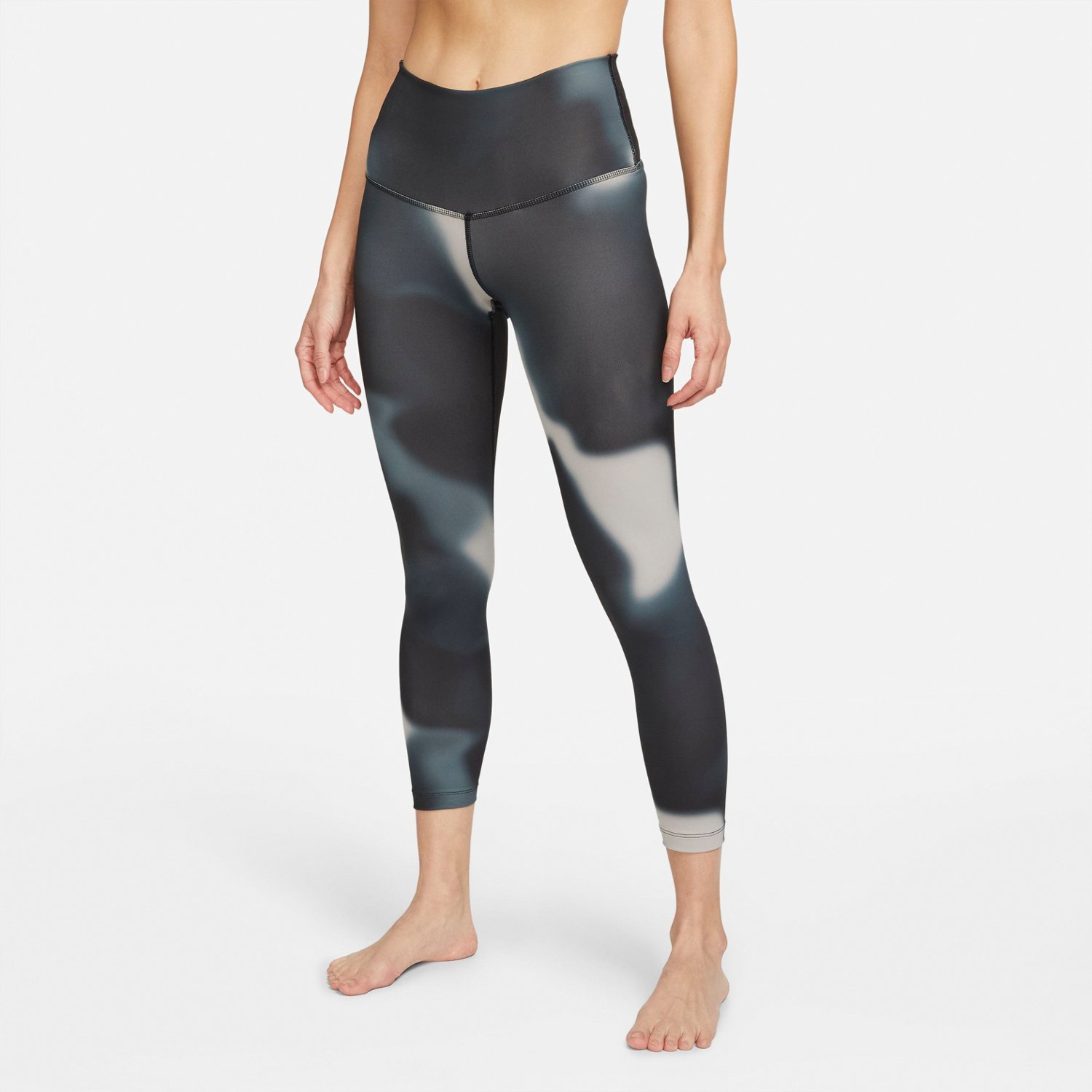 Nike Women s Yoga Dri FIT Printed Leggings Academy