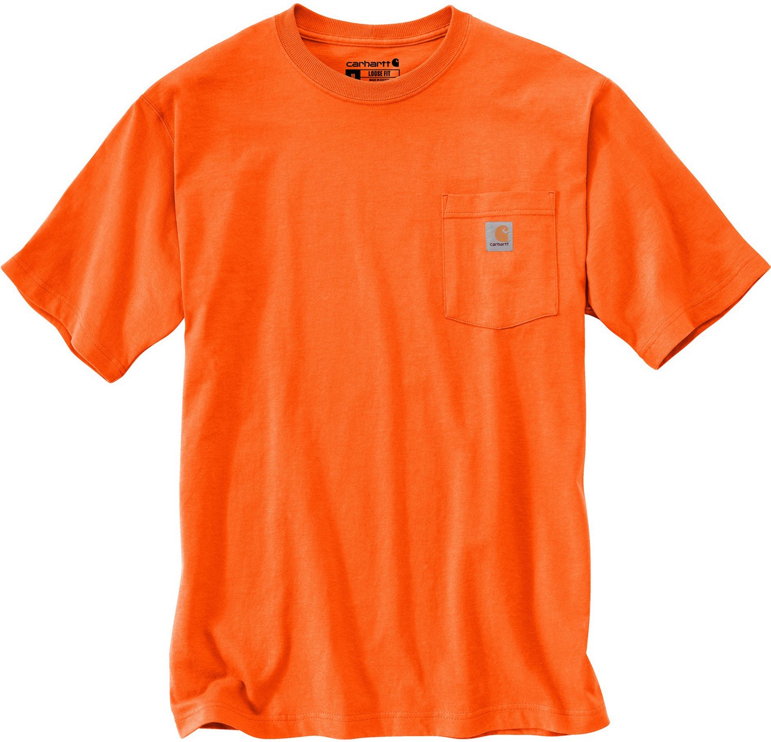 Carhartt Men's K87 Short Sleeve Workwear Pocket T-shirt                                                                          - view number 1