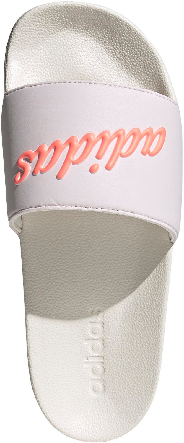 adidas Women's Adliette Shower Script Slides - view number 3