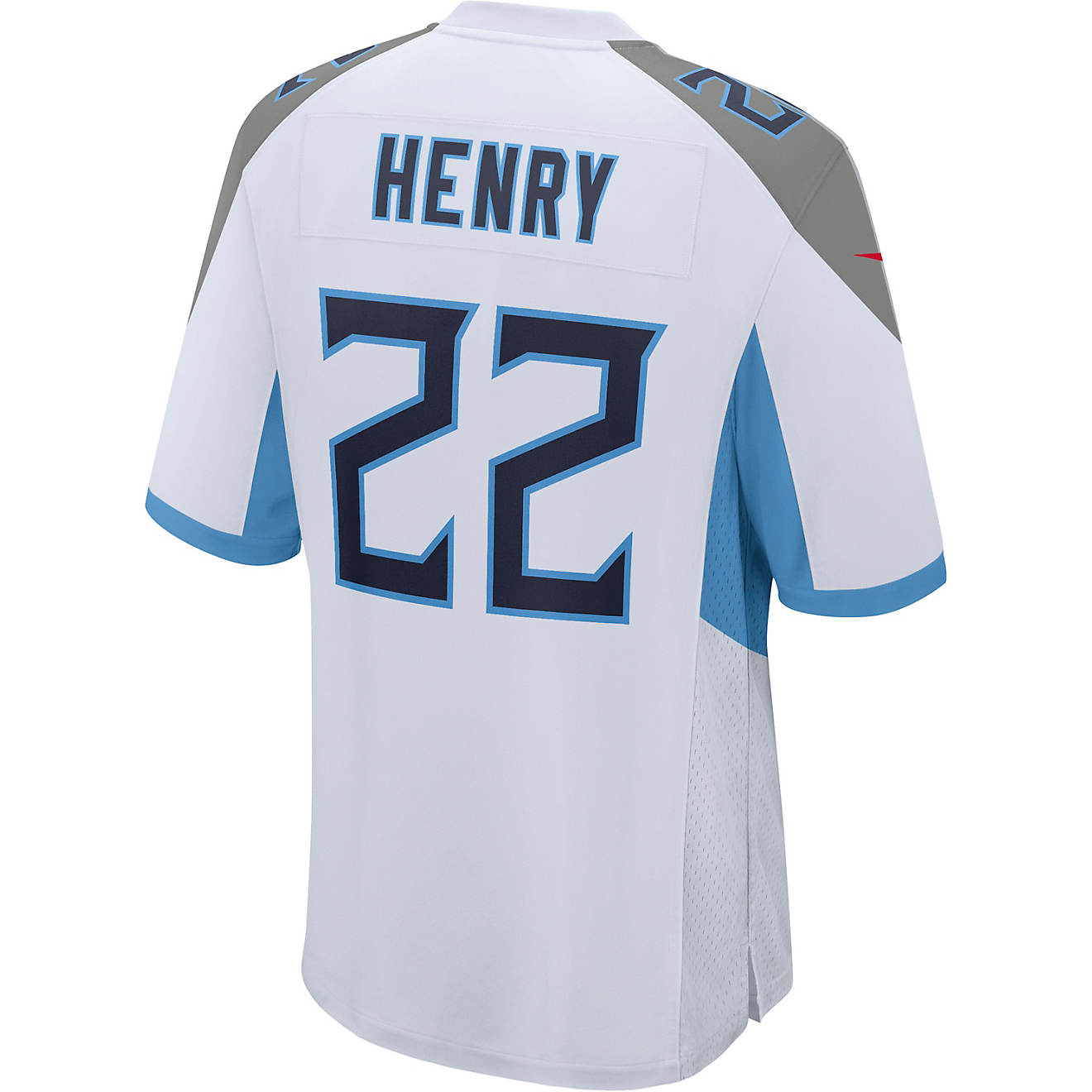 Parque jurásico traicionar consumirse Nike Men's Tennessee Titans Derrick Henry Road Jersey | Academy