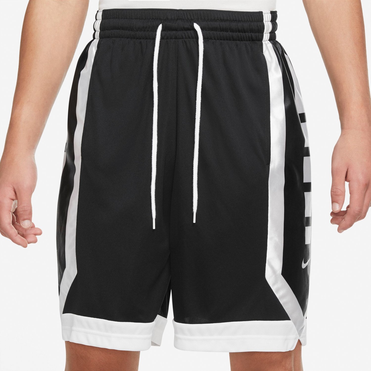 Nike men's elite on sale stripe basketball shorts