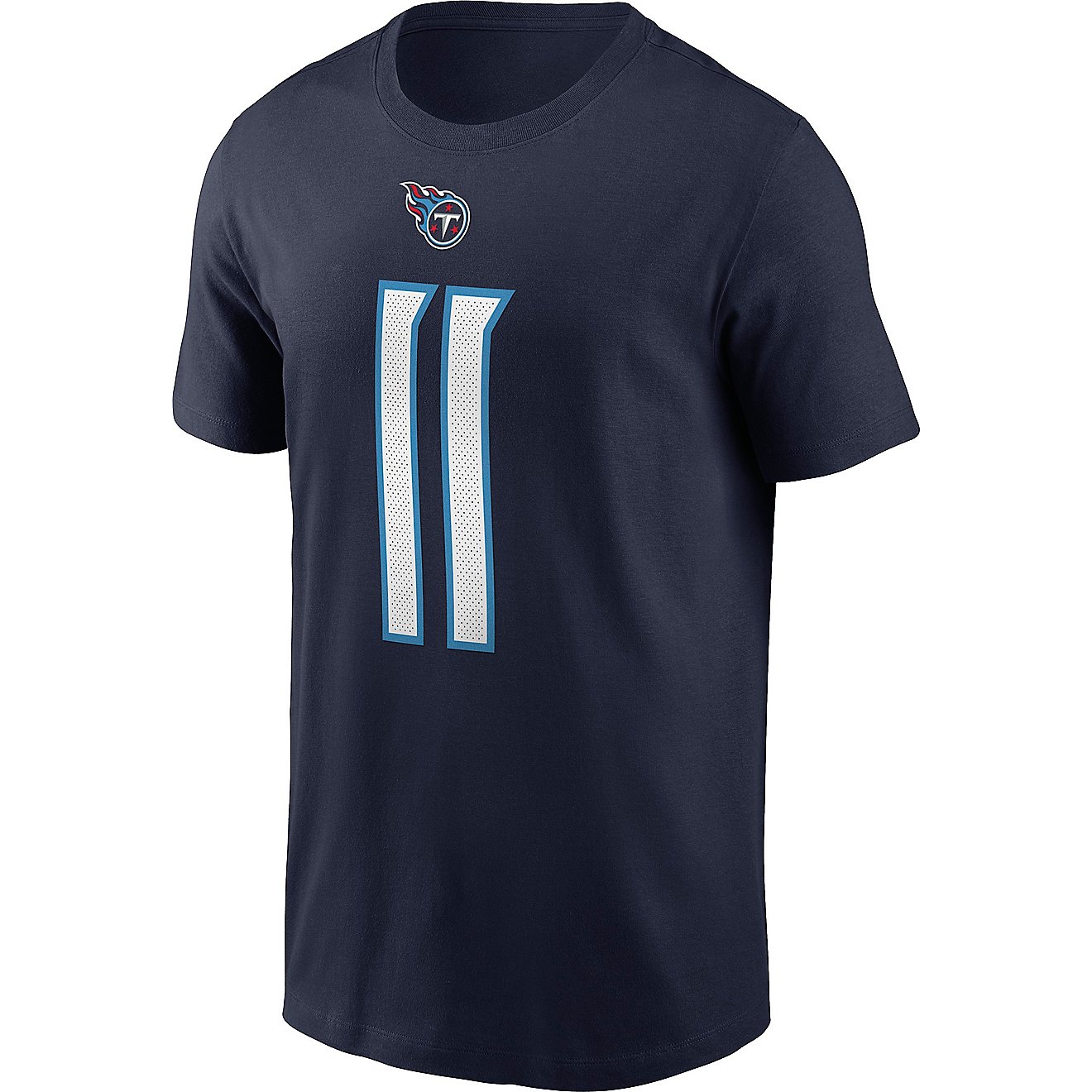 Nike Men's Tennessee Titans A.J. Brown Player Name & Number T-shirt                                                              - view number 2
