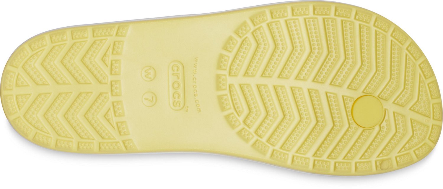 Crocs Women's Crocband Bleach Dye Flip Flops - view number 4