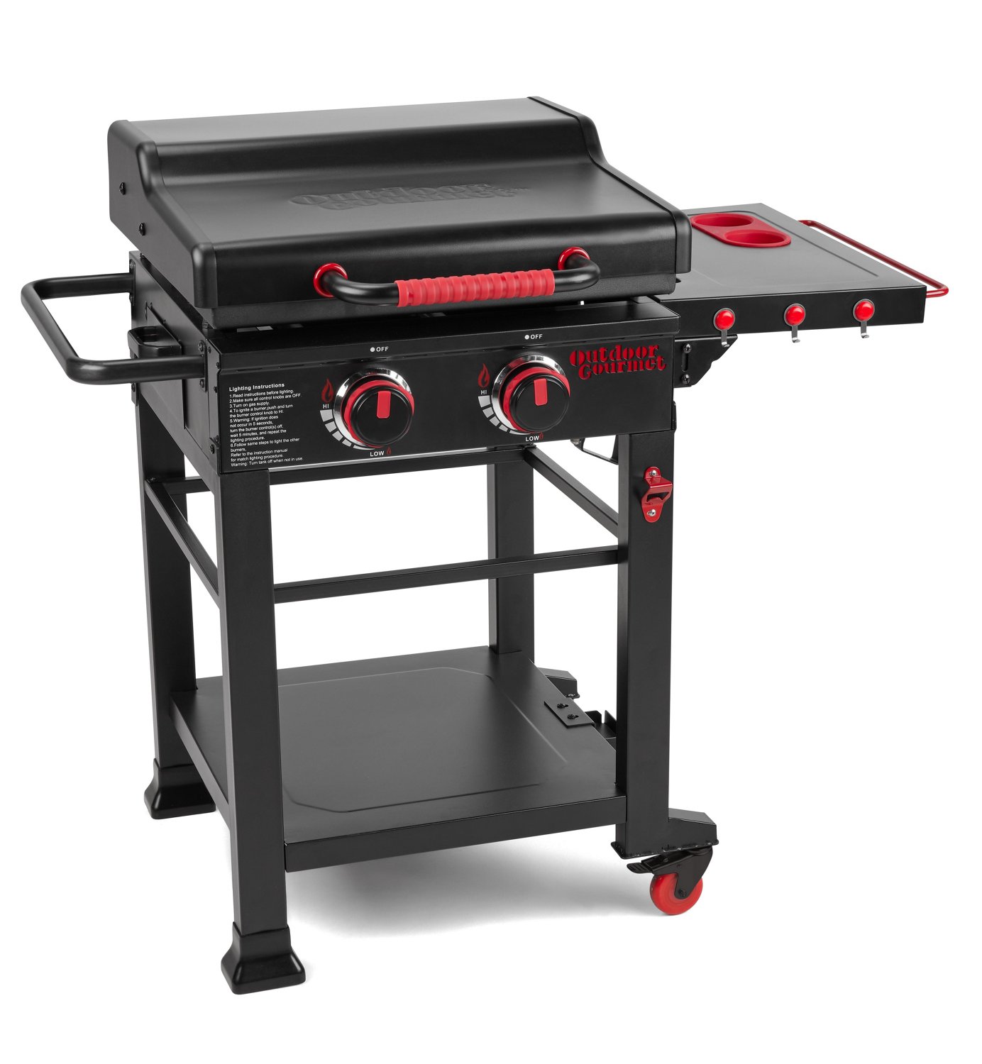 Outdoor Gourmet 2-Burner 22 in Griddle