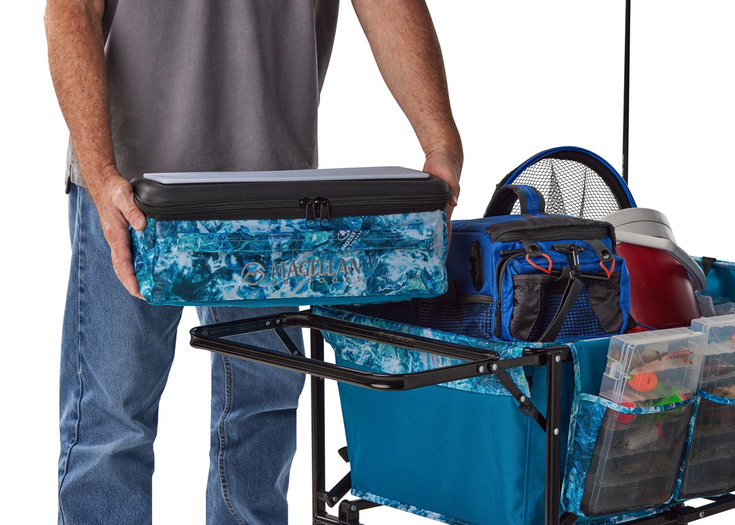 Magellan Outdoors Multipurpose Fishing Wagon Academy