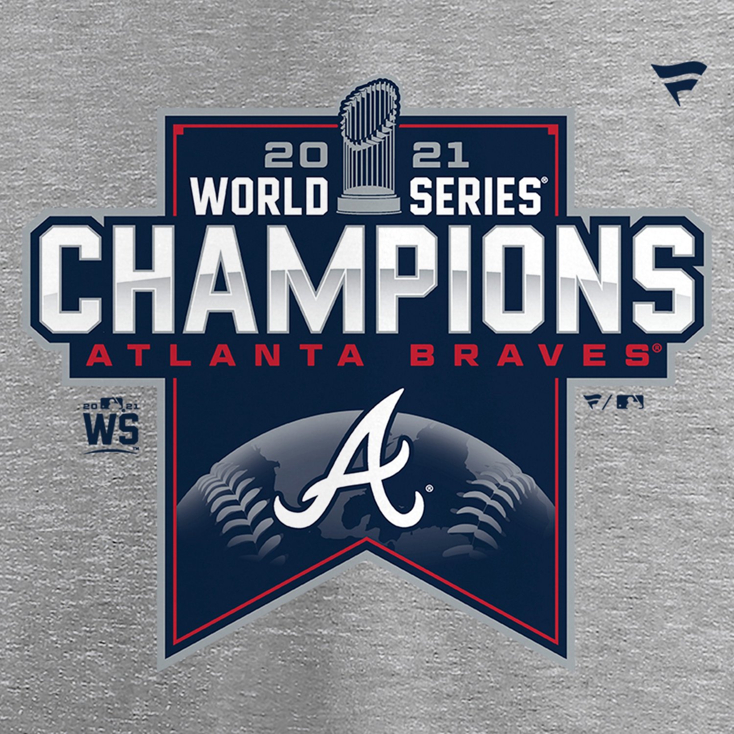 Fanatics Men's Atlanta Braves 2021 World Series Champs Locker Room Short Sleeve T-shirt                                          - view number 4