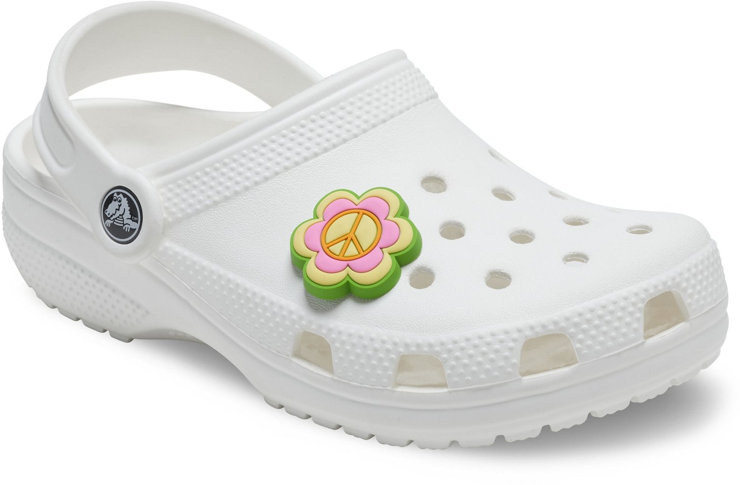 Crocs Peace Sign Flower Jibbitz Academy