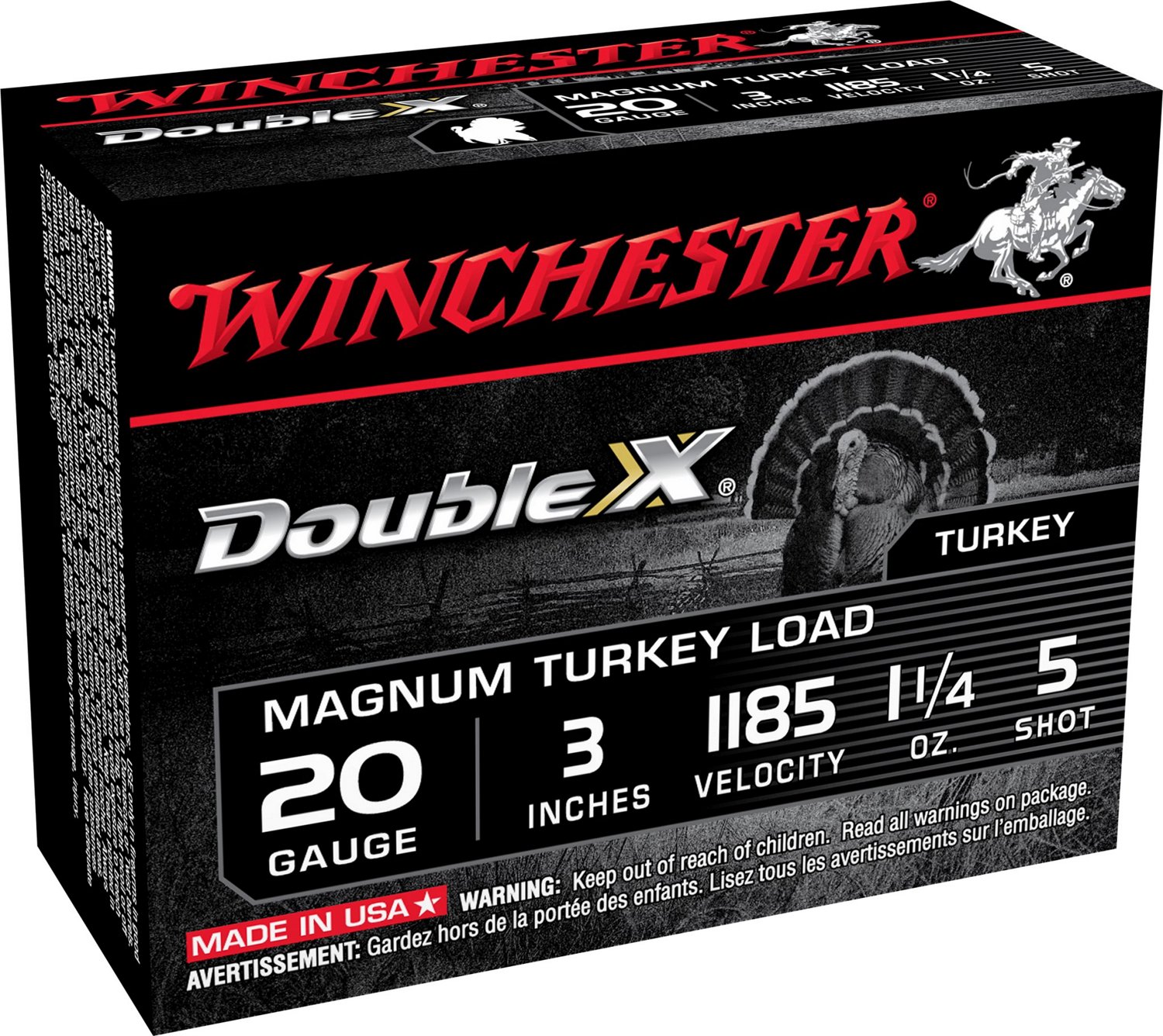 Winchester Super X Turkey 20 Gauge Shotshells - 10 Rounds                                                                        - view number 1