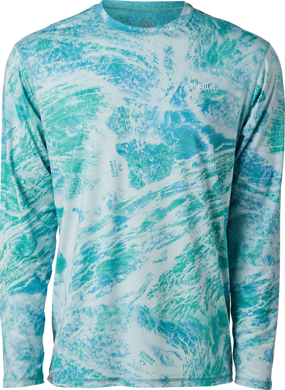 Magellan Outdoors Men's Realtree Aspect Reversible Long Sleeve T-shirt ...