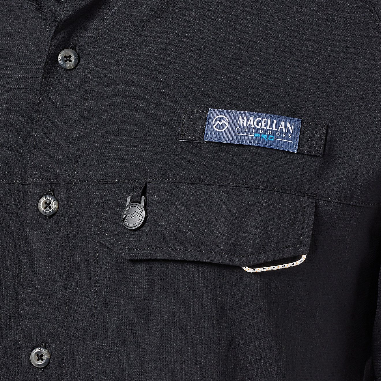 Magellan Outdoors Men's Pro Fish Short Sleeve Fishing Button-Down Shirt                                                          - view number 3