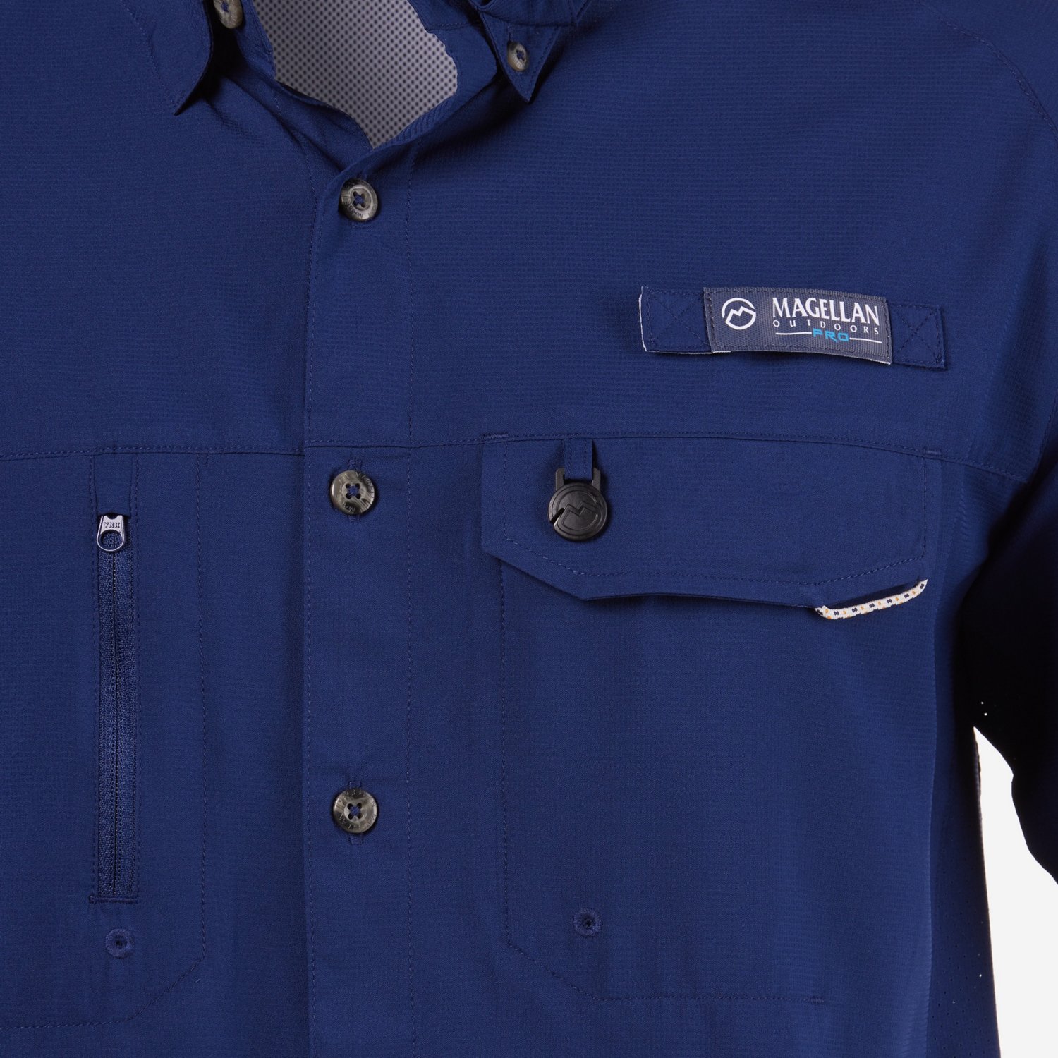 Magellan Outdoors Men's Pro Fish Short Sleeve Fishing Button-Down Shirt - view number 5