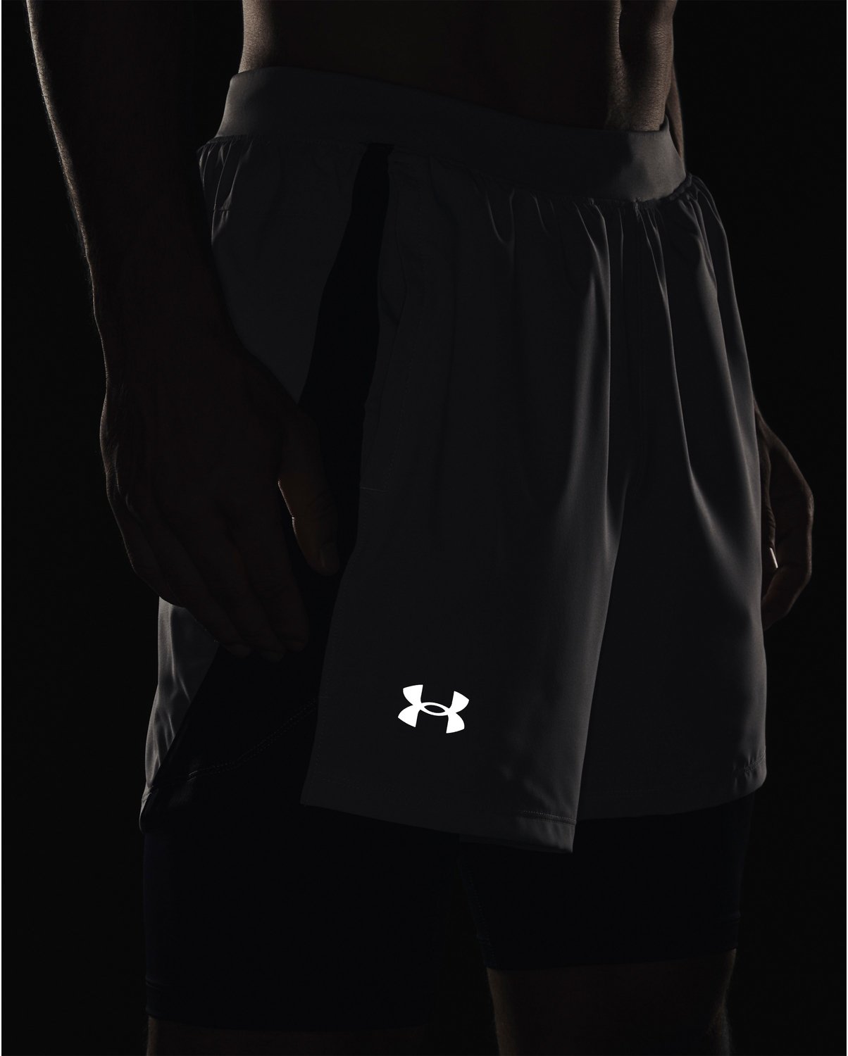 Under Armour Men's Launch SW 2-N-1 Shorts 5 in - view number 6