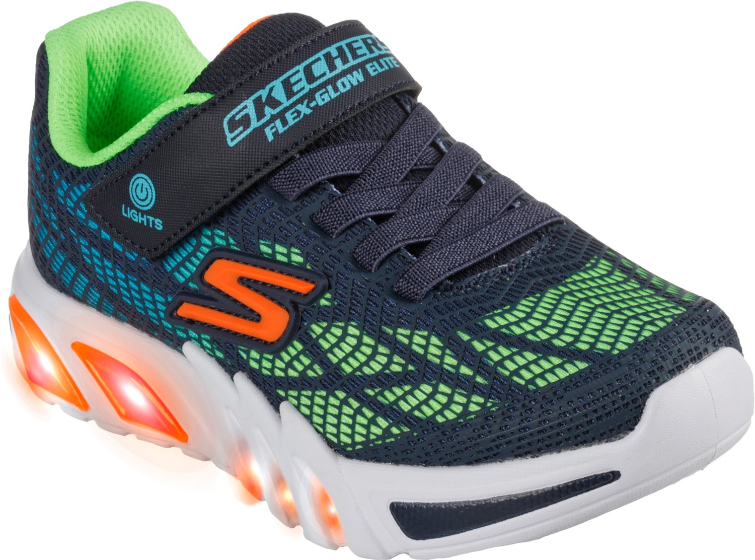 SKECHERS Boys' Flex Glow Elite Shoes | Free Shipping at Academy