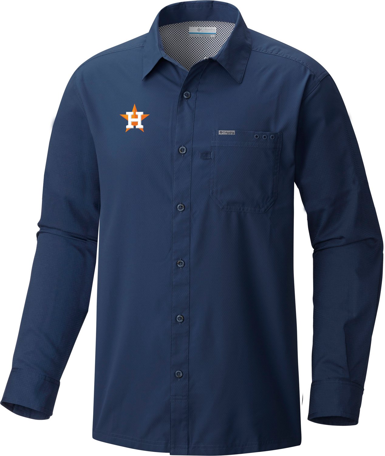 Columbia Sportswear Men's Houston Astros Tamiami Shirt