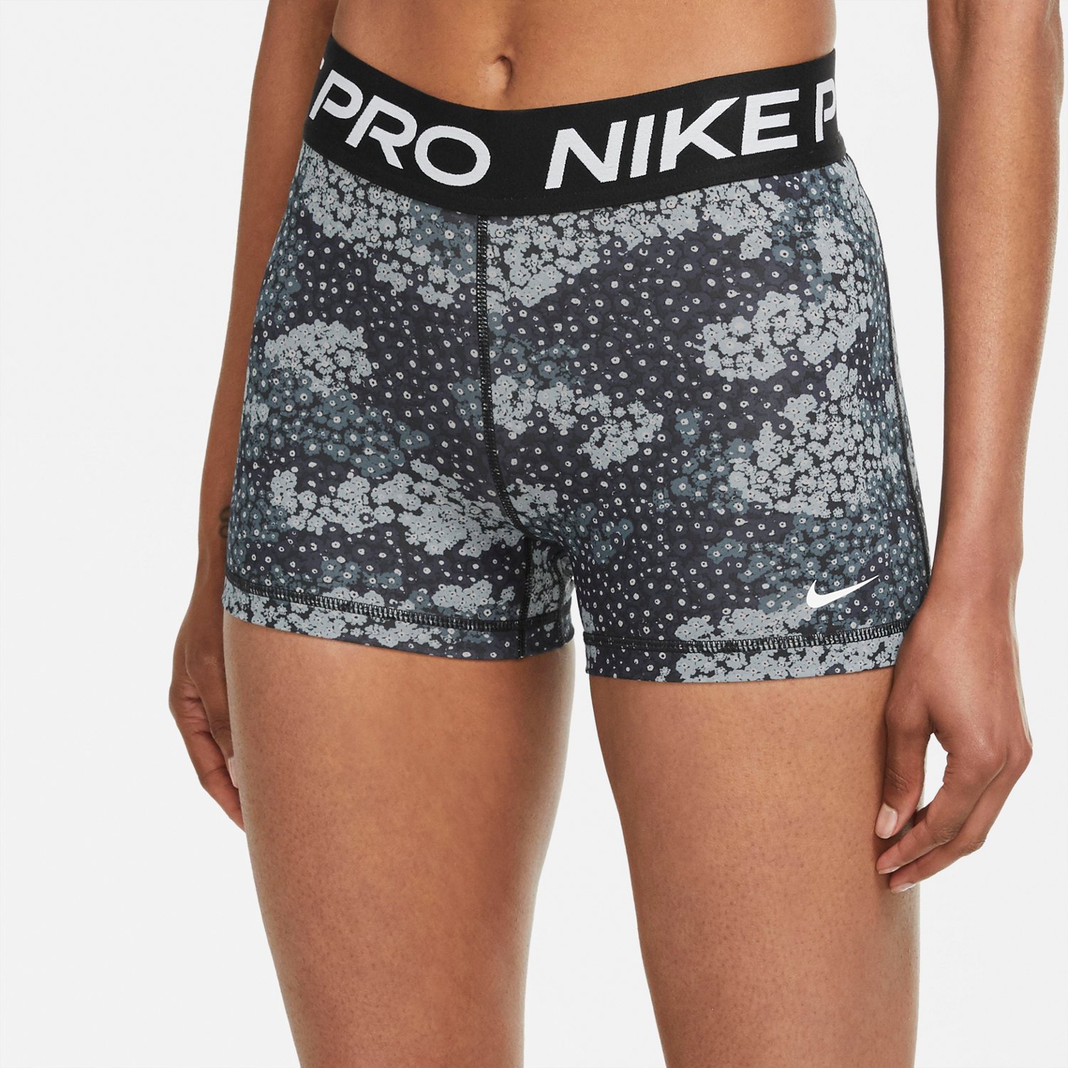 Nike Women's Pro Dri-FIT Printed Training Shorts 3 in