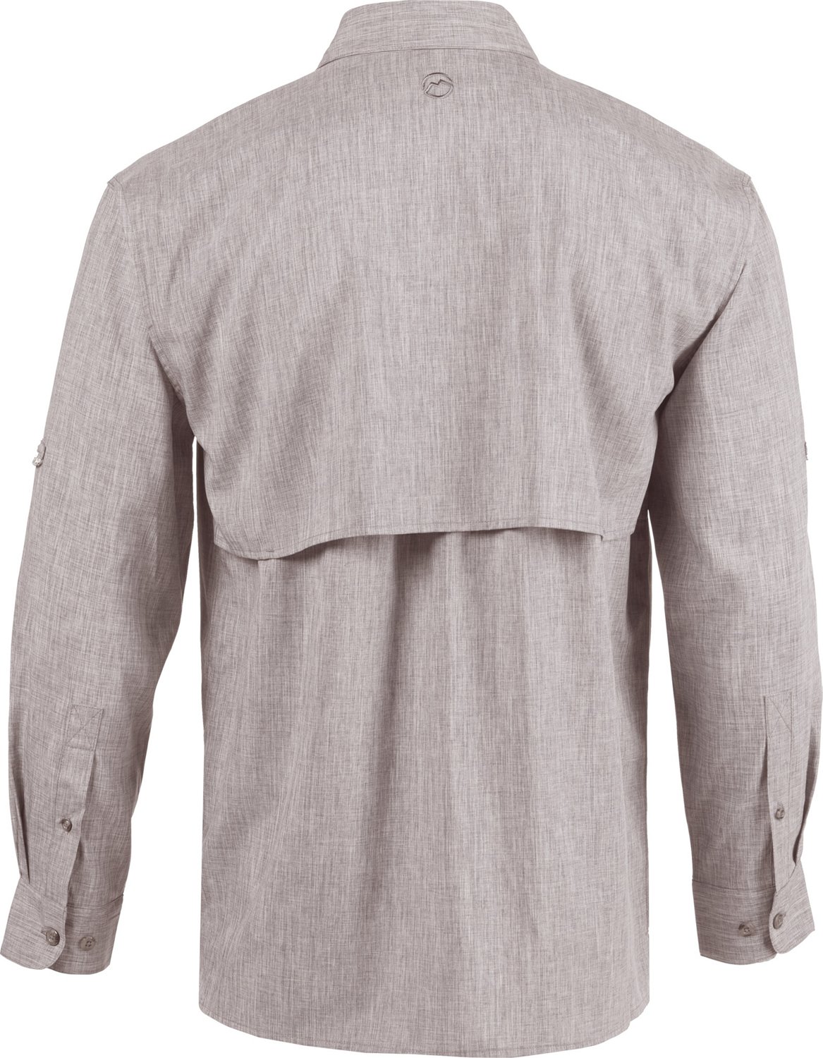 Magellan Outdoors Men's Aransas Pass Heather Long Sleeve Fishing Shirt - view number 2