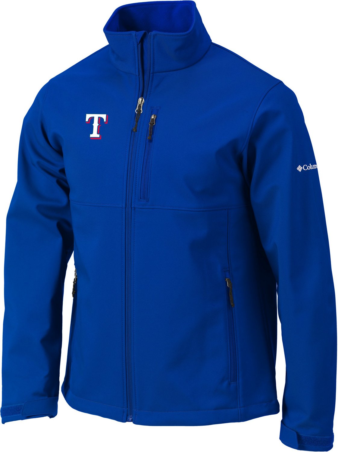 Columbia Sportswear Men's Texas Rangers PFG Ascender Softshell Jacket