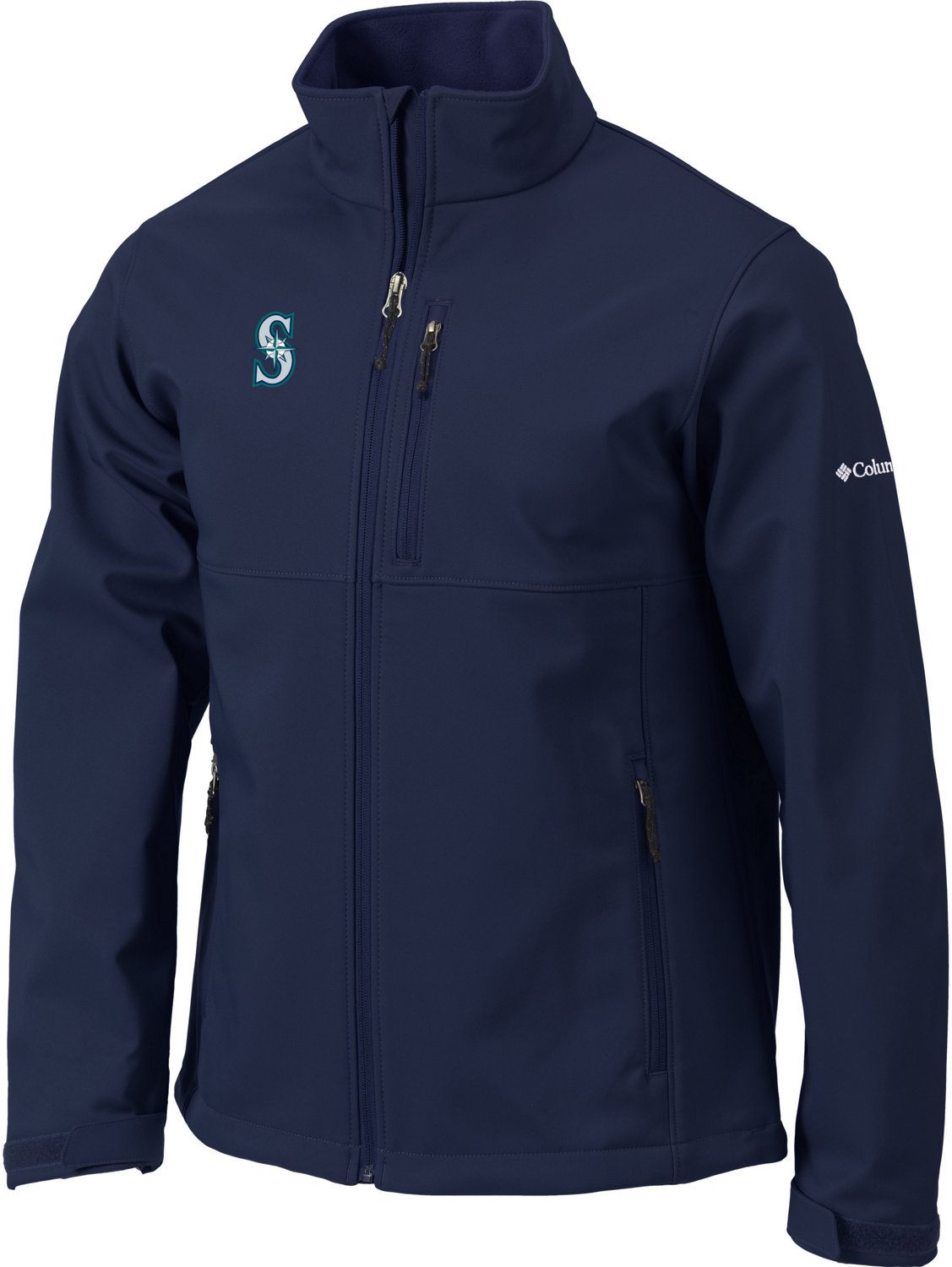 Columbia Sportswear Men's Seattle Mariners PFG Ascender Softshell Jacket