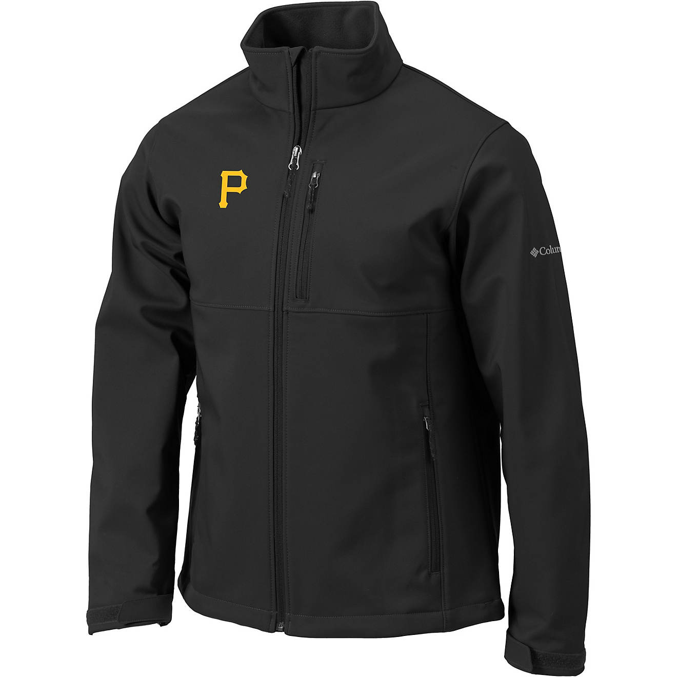 Columbia Sportswear Men's Pittsburgh Pirates PFG Ascender Softshell Jacket                                                       - view number 1