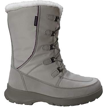 WinterTec Women's Waterproof Nylon Suede Trim Winter Boots                                                                      