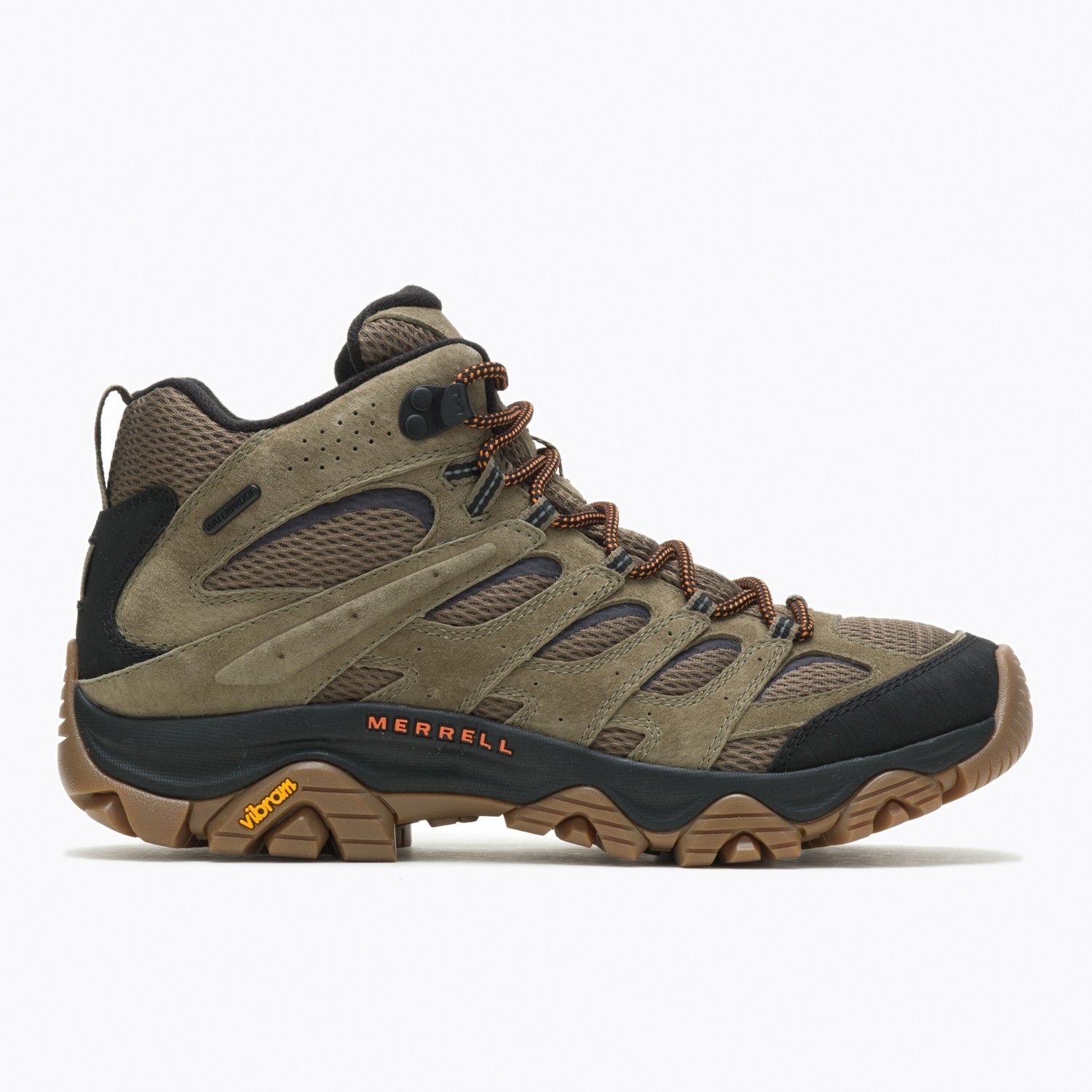 Merrell Men's Moab 3 Mid Waterproof Hiking Boots | Academy